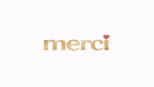 Gif animé merci dore